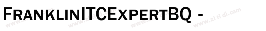 FranklinITCExpertBQ 字体转换